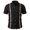 Black, variant on Mens Hawaiian Shirt Short Sleeve Shirt Patchwork Shirt with Open Collar and Lightweight Ethnic Style Tops