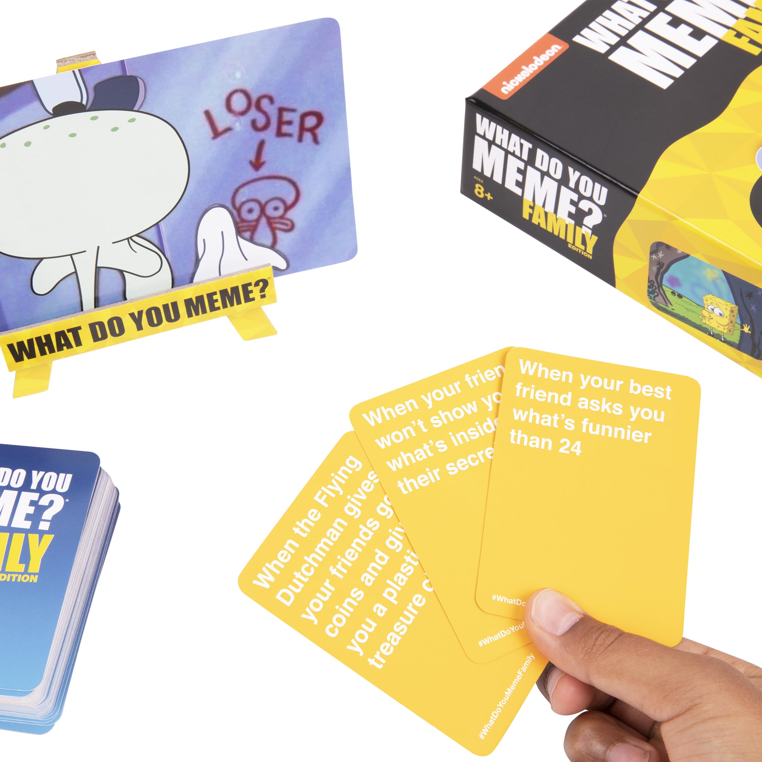 What Do You Meme?® SpongeBob SquarePants Family Edition Card Game