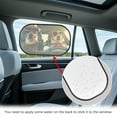 thumbnail image 4 of Jeiento Cute Dog Car Window Shades for Baby Comfortable Car Sun Shade Side Window Car Rear Window Shade Reduce Damage from Direct Bright Sunlight and Heat, 4 of 7