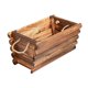 thumbnail image 2 of Maceta de madera para jardín, accesorio decorativo con asa de cuerda Tamaño m, 2 of 9