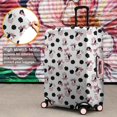 thumbnail image 4 of White Cow Bow Cloud Pattern Luggage Cover Fashion Suitcase Cover Baggage Covers Fit 25-28 Inch Luggage (Go Travel), 4 of 5