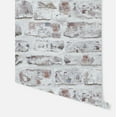 Arthouse 671100 Whitewashed Brick Wallpaper
