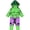 Hulk Green, variant on Avengers Toddler Boy or Girl Cosplay Hooded One Piece Thor Grey