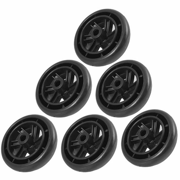 Parts 4 Outdoor 6Pk Deck Wheels 5"x1½” for Husqvarna Poulan 589527401 Ariens 21546267 Snapper 705051