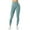 Mint Green, variant on Womens Leggings High Waisted Elastic Lifting Tummy Control Workout Running Yoga Pants Solid Color Stretchy Slim Fit Leggings Soft Comfortable Baggy Sweat Pants Black S