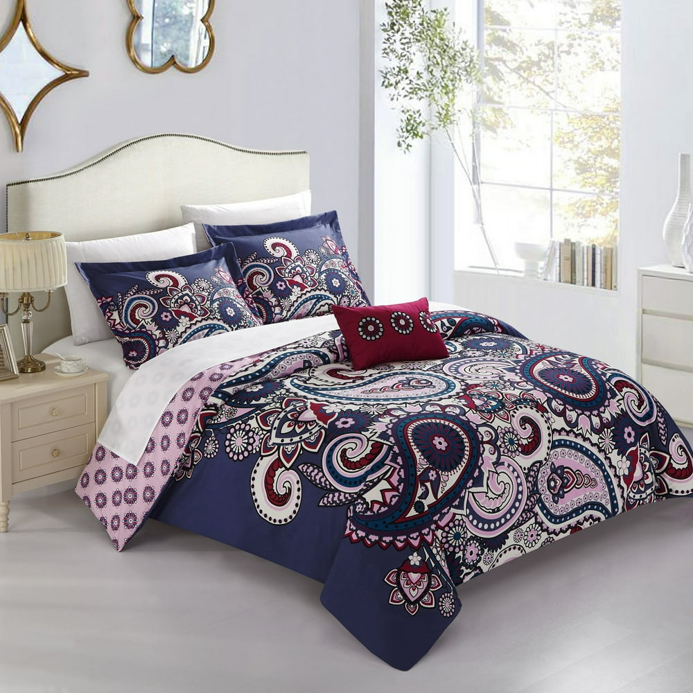 4 Piece Mariko Duvet Cover Set by Chic Home