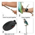 thumbnail image 6 of Teresa's Collections 41'' Heron Solar Garden Lights, Outdoor Metal Solar Garden Stake Lights for Patio Yard Decor, Garden Decor Gifts for Mom Grandma, 6 of 12