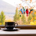 thumbnail image 3 of Multi-Color Birds On Wires, Ornaments Hanging From Acrylic, 3 of 3