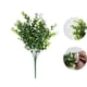 thumbnail image 2 of 4pcs7 Cabeza 35 Tenedores Eucalipto Rosa Flor Falsa-Blanco Adepaton MZQ-0790-2, 2 of 7