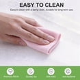 thumbnail image 6 of Shower Curtain Liner, 71x71 Clear Shower Curtain Liner with Magnets, Waterproof Plastic Shower Liner, Lightweight PEVA Shower Curtain for Bathroom, Mold & Mildew Resistant, 6 of 8