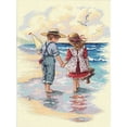 thumbnail image 2 of Dimensions Cross Stitch Kit 9x12 Holding Hands, 2 of 3