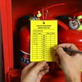thumbnail image 4 of 50 Pcs Étiquettes d'Inspection Mensuelles pour Extincteur Enregistrement 4 Ans Étiquettes de Maintenance Recharge et Enregistrement d'Inspection Jaune pour Extincteurs Intérieurs Extérieurs, 4 of 7