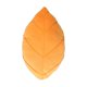 thumbnail image 3 of Almohada con forma de hoja, almohada decorativa suave con diseño de planta, cómoda y con una estética linda en 3D. Naranja L, 3 of 9