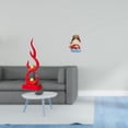 thumbnail image 2 of Escultura De Resina De Llama Moderna, Adorno Para Escritorio, Patio, Oficina, Estantería, Chimenea, Dormitorio, Armario, Regalo Coleccionable, 2 of 8