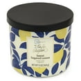 thumbnail image 2 of Mainstays by Becky G. & Alejandra 3-Wick Sweet Sugared Lemon Candle, Lemon & Blue, 13 oz, 2 of 5