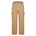 thumbnail image 2 of aidice Wide Leg Sweatpants Men Drawstring High Elastic Waisted Casual Fall Athletic Workout Running Trousers with Pockets, 2 of 5