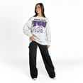 thumbnail image 4 of Women's Gameday Couture  Ash TCU Horned Frogs Rally Ready Premium Fleece Camo Sweatshirt, 4 of 5