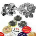 thumbnail image 4 of 100 Juegos de Kit para Hacer Insignias Suministros para Hacer Insignias Metálicas en Blanco para Decoración de Actividades Artesanales de Bricolaje ANGGREK Otros, 4 of 8