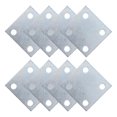 thumbnail image 1 of Luxshiny 8pcs Flat Joining Plate Steel Plate Base for Outdoor Construction Projects, 1 of 6