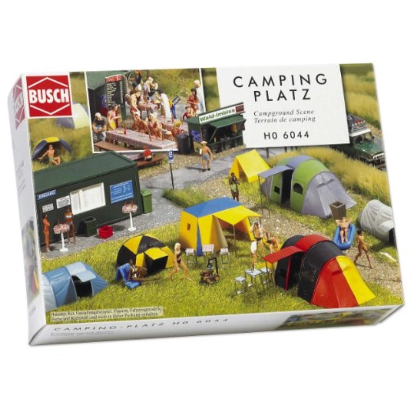 Busch HO Scale 1:87 Florist Shop Model Scenery Kit - Detailed Miniature Building For Model Railways & Dioramas