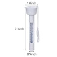 thumbnail image 5 of Floating Pool Thermometer, Water Temperature Test Tube for Indoor or Outdoor Swimming Pool, Hot Tub, Spa, 5 of 8