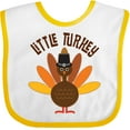 thumbnail image 3 of Inktastic Little Turkey Thanksgiving Boys or Girls Baby Bib, 3 of 4