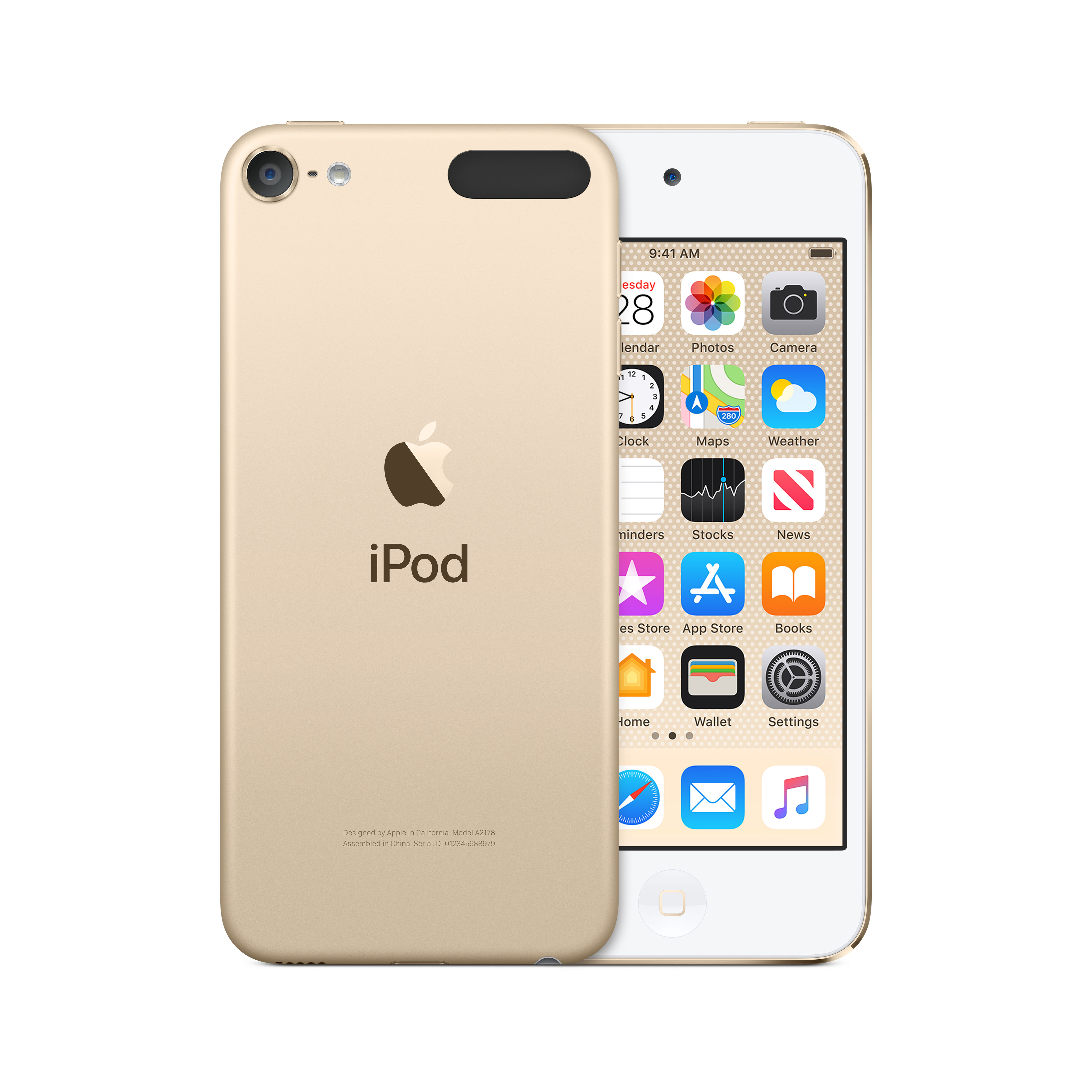 Apple iPod touch 7th Generation 128GB - Gold (New Model) - Walmart.com