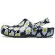 thumbnail image 3 of Zuecos Clásicos Estampados Florales Crocs Negro Margarita Talla 6 Mujer/4 Hombre, 3 of 8