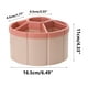thumbnail image 3 of Organizador giratorio para lápices | Portalápices de escritorio con giro de 360 grados | Organizador de 6 compartimentos para artículos de papelería, material artístico y brochas de maquillaje, 3 of 3
