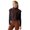 Coffee, variant on Women's Sleeveless Stand Collar Vest, Plush Front Zipper Jacket, Adjustable Drawstring Hem Waist, Utility Style Tank, Casual Layering Piece, Slim Fit Biker Vest Coffee S