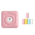 thumbnail image 1 of Iumwxz stationary Thermal Portable Bluetooth 58mm Mini Wireless POS Photo For Phone Office supplies Pink Plastic Rollbacks on Essentials, 1 of 2