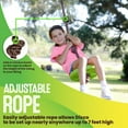 thumbnail image 5 of Swurfer Disco 3-in-1 Outdoor Swing to Sit, Stand, and Climb for Ages 4 and Up, 5 of 7