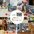 thumbnail image 2 of Cat Advent Calendar 2025 for Pets - 24 Days Christmas Countdown Calendar Cats Toys Interactive for Kitten with Catnip Toys, Toy Ball Xmas Gifts for Cat Lovers, 2 of 8
