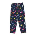 thumbnail image 4 of Balery Colored Balloons print Women's Pajama Pants,Ultra Lightweight Pjs,Lounge Pant-Large, 4 of 9