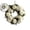 White, variant on Artificial Rose Wreath - 13.7 Inch Front Door Wreath with Hydrangea Leaves for Spring, Valentine's, Mother's Day, Wedding & Home Decor
