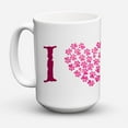 thumbnail image 2 of Pink Pomeranian Coffee Mug 15 oz, 2 of 5