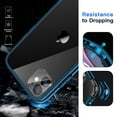 thumbnail image 3 of JETech 3 in 1 Case for iPhone 11 6.1-Inch, with 2-Pack Screen Protector and 2-Pack Camera Lens Protector, Full Coverage Tempered Glass Film, Shockproof Bumper Phone Cover (Navy), 3 of 7