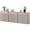 White Alder, variant on SICOTAS 34.6" Wide Kitchen Sideboard Buffet Cabinet with Storage,Modern Consle Cabinet Coffee Bar with Fluted Wave Door & Large Drawer Storage Credenza for Living Room, Dining Room,Gray Alder