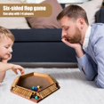 thumbnail image 4 of Waroomhouse Juego de Mesa de Dados para Adultos, Juego de Mesa Educativo de Matemáticas, Números, Estrategia, Juego de Escritorio de Madera para Niños, Adultos, Diversión Familiar, 1-6 Jugadores Incl, 4 of 8