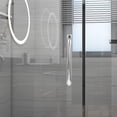 thumbnail image 4 of Raindrops Sliding Shower Door Handle 304 Stainless Steel Silver 1Set, 4 of 8
