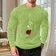 thumbnail image 5 of Ceisia Men Casual Fashion Print Round Neck Pullover Long Sleeve Sweatshirt Gift, 5 of 6