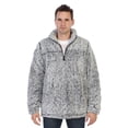 thumbnail image 2 of Gioberti Men and Women Super Soft Sherpa 1/4 Zip Pullover Sweater, 2 of 5