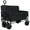 Black, variant on 3-in-1 Convertible Folding Wagon Cart with Bench Seat & Storage, 500lbs Heavy-Duty Utility Wagon, 180L Capacity All-Terrain Wheels for Camping Beach Sports Garden, Black