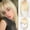 Gold, variant on Women's Fake Bangs Hair Clip - Naturally Curved Fluffy Hair Piece with Sideburns for Effortless Style