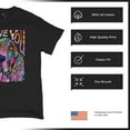 thumbnail image 4 of Tee Hunt Dean Russo Cute Love You Basset T-Shirt Colorful Dog Pet Men's Tee, Black, X-Large, 4 of 5