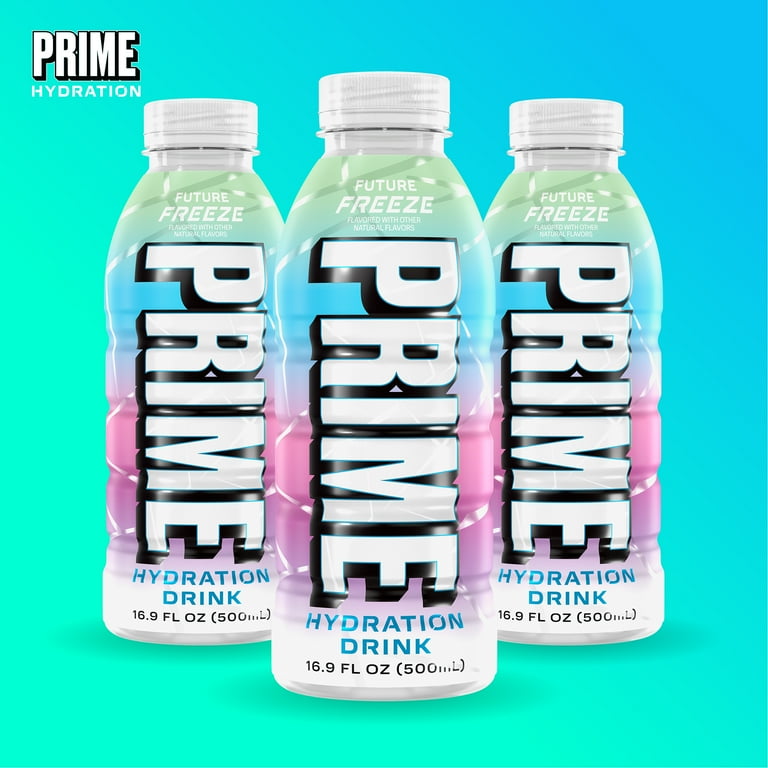 Prime Hydration Sports Drink, Future Freeze, 16.9 fl oz, 12 Pack
