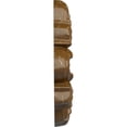 thumbnail image 4 of Ekena Millwork 7 5/8"OD x 1"P Emery Leaf Ceiling Medallion, Hand-Painted Smokey Topaz Crackle, 4 of 7