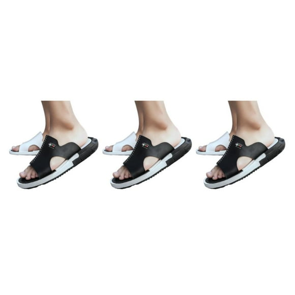 Qarigey Sandalias para caminar en la playa para hombre, 2 piezas, para viajar, Picnic, portátiles, de verano, con punta abierta, calzado Type1 NO1
