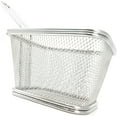 thumbnail image 4 of Stylish French Fry Serving Baskets, Frying Basket With Handle For Easy Portability, Chef Fries Basket Set For Memorable Dining, Rustproof Stainless Steel, Multi-purpose For Cafes Restaurants, 4-Piece, 4 of 8