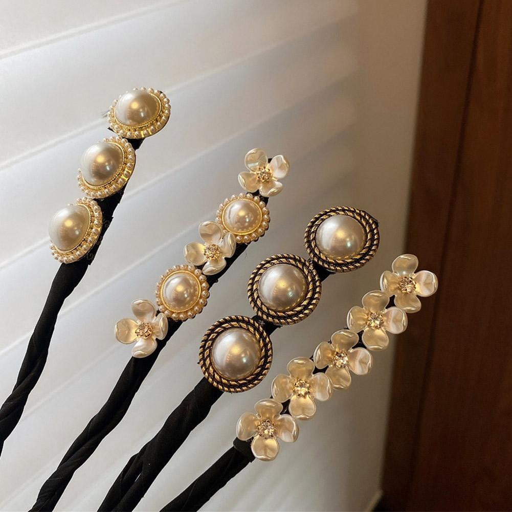 1pcs Fashion Super Fairy Pearl Hair Tie Hair Set H7D1